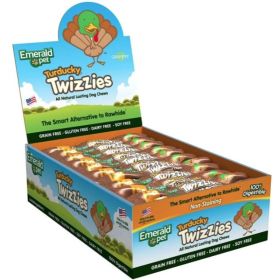 Emerald Pet Turducky Twizzies Natural Dog Chews - 30 count