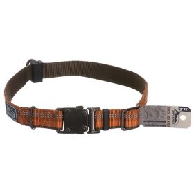 Coastal Pet K9 Explorer Reflective Adjustable Dog Collar Campfire Orange