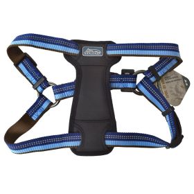 Coastal Pet K9 Explorer Reflective Adjustable Padded Dog Harness Sapphire Blue