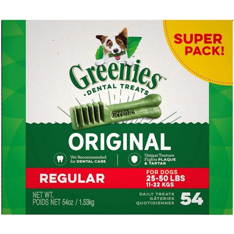 Greenies Regular Dental Dog Treats - 54 count Greenies Regular Dental Dog Treats - 54 count