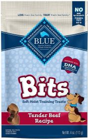 Blue Buffalo Blue Bits Training Treats Tender Beef