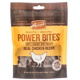 Merrick Power Bites Dog Treats Real Chicken Recipe