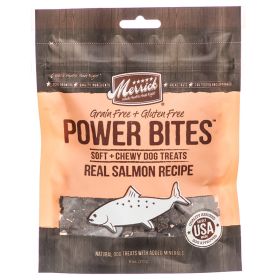 Merrick Power Bites Dog Treats Real Salmon Recipe