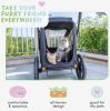 Petique Breeze Jogger Stroller Black