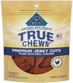 True Chews Blue Buffalo Premium Jerky Cuts with Real Chicken