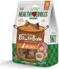 Nylabone Natural Healthy Edibles Broth Bone Chew Treats Ham Flavor Small