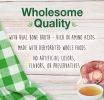 Nylabone Natural Healthy Edibles Broth Bone Chew Treats Ham Flavor Small