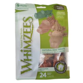 Whimzees Alligator Natural Dental Care Dog Chew Treats Small