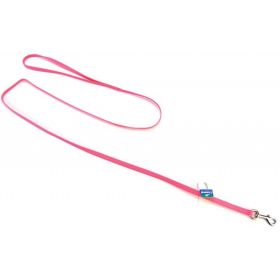 Coastal Pet Single Nylon Lead Neon Pink (Option: 4 feet x 3/8"W Coastal Pet Single Nylon Lead Neon Pink)