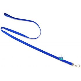 Coastal Pet Single Nylon Lead Blue (Option: 4 feet x 5/8"W Coastal Pet Single Nylon Lead Blue)