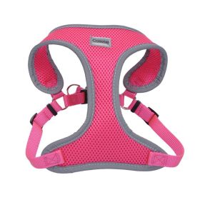 Coastal Pet Comfort Soft Reflective Wrap Adjustable Dog Harness Neon Pink (Option: X-Small - 1 count Coastal Pet Comfort Soft Reflective Wrap Adjustable Dog Harness Neon Pink)