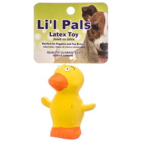 Lil Pals Latex Duck Dog Toy (Option: 12 count Lil Pals Latex Duck Dog Toy)