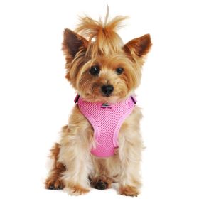 Wrap and Snap Choke Free Dog Harness by Doggie Design (Color: Candy Pink, size: X-Small)