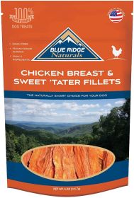 Blue Ridge Naturals Chicken Breast and Sweet Tater Fillets (Option: 5 oz Blue Ridge Naturals Chicken Breast and Sweet Tater Fillets)