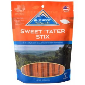 Blue Ridge Naturals Sweet Tater Stix (Option: 60 oz (5 x 12 oz) Blue Ridge Naturals Sweet Tater Stix)