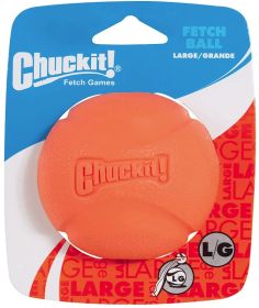 Chuckit Fetch Ball High Bounce Dog Toy for Chuckit Ball Launcher (Option: Large - 1 count Chuckit Fetch Ball High Bounce Dog Toy for Chuckit Ball Launcher)
