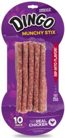 Dingo Munchy Stix with Real Chicken (Option: 10 count Dingo Munchy Stix with Real Chicken)