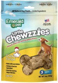 Emerald Pet Little Chewzzies Soft Training Treats Chicken Recipe (Option: 30 oz (6 x 5 oz) Emerald Pet Little Chewzzies Soft Training Treats Chicken Recipe)