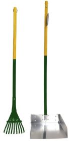 Four Paws Wee-Wee Pan and Rake Set Large (Option: 1 count Four Paws Wee-Wee Pan and Rake Set Large)