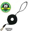 Four Paws Cotton Web Dog Training Lead Black