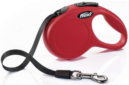 Flexi Classic Red Retractable Dog Leash (Option: X-Small - 10' long Flexi Classic Red Retractable Dog Leash)