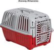 MidWest Spree Plastic Door Travel Carrier Red Pet Kennel