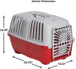 MidWest Spree Plastic Door Travel Carrier Red Pet Kennel