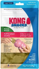 KONG Snacks for Dogs Puppy Recipe Large (Option: 11 oz KONG Snacks for Dogs Puppy Recipe Large)