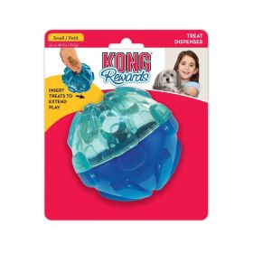 KONG Rewards Treat Dispenser Ball Small Dog Toy (Option: 1 count KONG Rewards Treat Dispenser Ball Small Dog Toy)