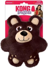 KONG Snuzzles Bear Dog Toy Medium (Option: 6 count KONG Snuzzles Bear Dog Toy Medium)