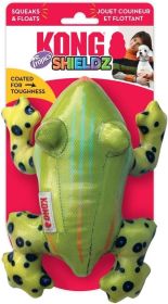 KONG Shieldz Tropics Frog Dog Toy Medium (Option: 1 count KONG Shieldz Tropics Frog Dog Toy Medium)