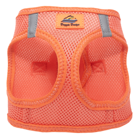 American River Solid Ultra Choke Free Dog Harness (Color: Coral, size: X-Small)