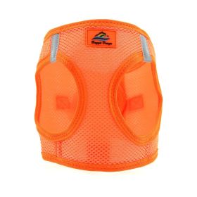 American River Solid Ultra Choke Free Dog Harness (Color: Hunter Orange, size: X-Small)