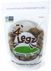 4Legz Organic Pumpkin Crunchy Dog Cookies (Option: 42 oz (6 x 7 oz) 4Legz Organic Pumpkin Crunchy Dog Cookies)