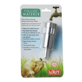 Lixit Faucet Waterer Goes On Water Faucet for Fresh Clean Water for Dogs (Option: 1 count Lixit Faucet Waterer Goes On Water Faucet for Fresh Clean Water for Dogs)