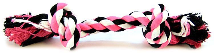 Mammoth Pet Flossy Chews Colored Rope Bone (Option: Medium - 6 count Mammoth Pet Flossy Chews Colored Rope Bone)