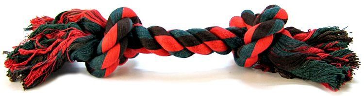 Mammoth Pet Flossy Chews Colored Rope Bone (Option: X-Large - 1 count Mammoth Pet Flossy Chews Colored Rope Bone)