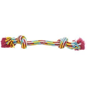 Mammoth Pet Flossy Chews Braidys 2 Knot Rope Bone (Option: Small - 1 count Mammoth Pet Flossy Chews Braidys 2 Knot Rope Bone)