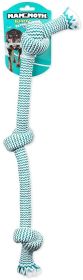 Mammoth Extra Fresh 3 Knot Tug Dog Toy (Option: Large - 1 count Mammoth Extra Fresh 3 Knot Tug Dog Toy)