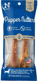 N-Bone Pupper Nutter Chew Peanut Butter Small (Option: 2 count N-Bone Pupper Nutter Chew Peanut Butter Small)