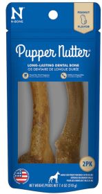 N-Bone Pupper Nutter Chew Peanut Butter Large (Option: 2 count N-Bone Pupper Nutter Chew Peanut Butter Large)