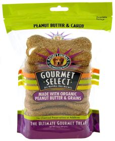 Natures Animals Gourmet Select Biscuits Peanut Butter and Grains (Option: 10 count Natures Animals Gourmet Select Biscuits Peanut Butter and Grains)