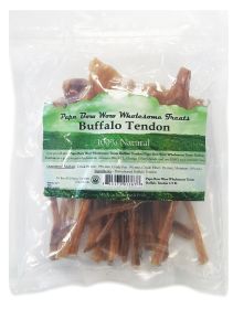 Papa Bow Wow Buffalo Tendon Dog Treats (Option: 0.5 lb Papa Bow Wow Buffalo Tendon Dog Treats)