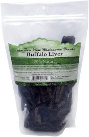 Papa Bow Wow Buffalo Liver Dog Treats (Option: 1 lb Papa Bow Wow Buffalo Liver Dog Treats)