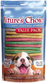 Loving Pets Natures Choice 100% Natural Rawhide Munchy Sticks (Option: 600 count (6 x 100 ct) Loving Pets Natures Choice 100% Natural Rawhide Munchy Sticks)