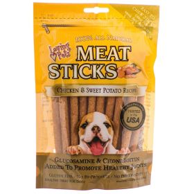 Loving Pets Meat Sticks Chicken and Sweet Potato (Option: 144 oz (18 x 8 oz) Loving Pets Meat Sticks Chicken and Sweet Potato)