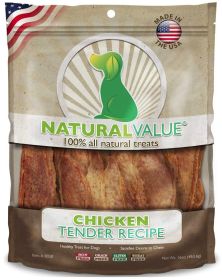 Loving Pets Natural Value Chicken Tenders (Option: 48 oz (3 x 16 oz) Loving Pets Natural Value Chicken Tenders)