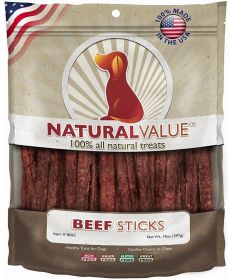 Loving Pets Natural Value Beef Stick Recipe (Option: 14 oz Loving Pets Natural Value Beef Stick Recipe)