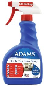 Adams Flea and Tick Home Spray (Option: 72 oz (3 x 24 oz) Adams Flea and Tick Home Spray)