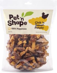 Pet n Shape Chik n Sweet Potato Natural Chicken Dog Treats (Option: 42 oz Pet n Shape Chik n Sweet Potato Natural Chicken Dog Treats)
